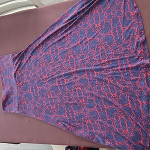 Lularoe maxi skirt sz lg